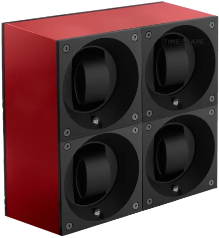 Masterbox Aluminum Quattro Red Anodized Aluminum