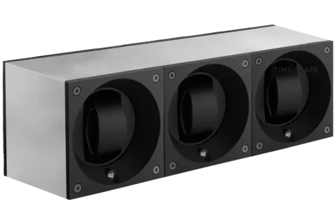 Masterbox Aluminum Trio Silver Anodized Aluminum