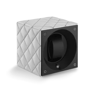 Masterbox Single White Toledo Leather Grey Stitches