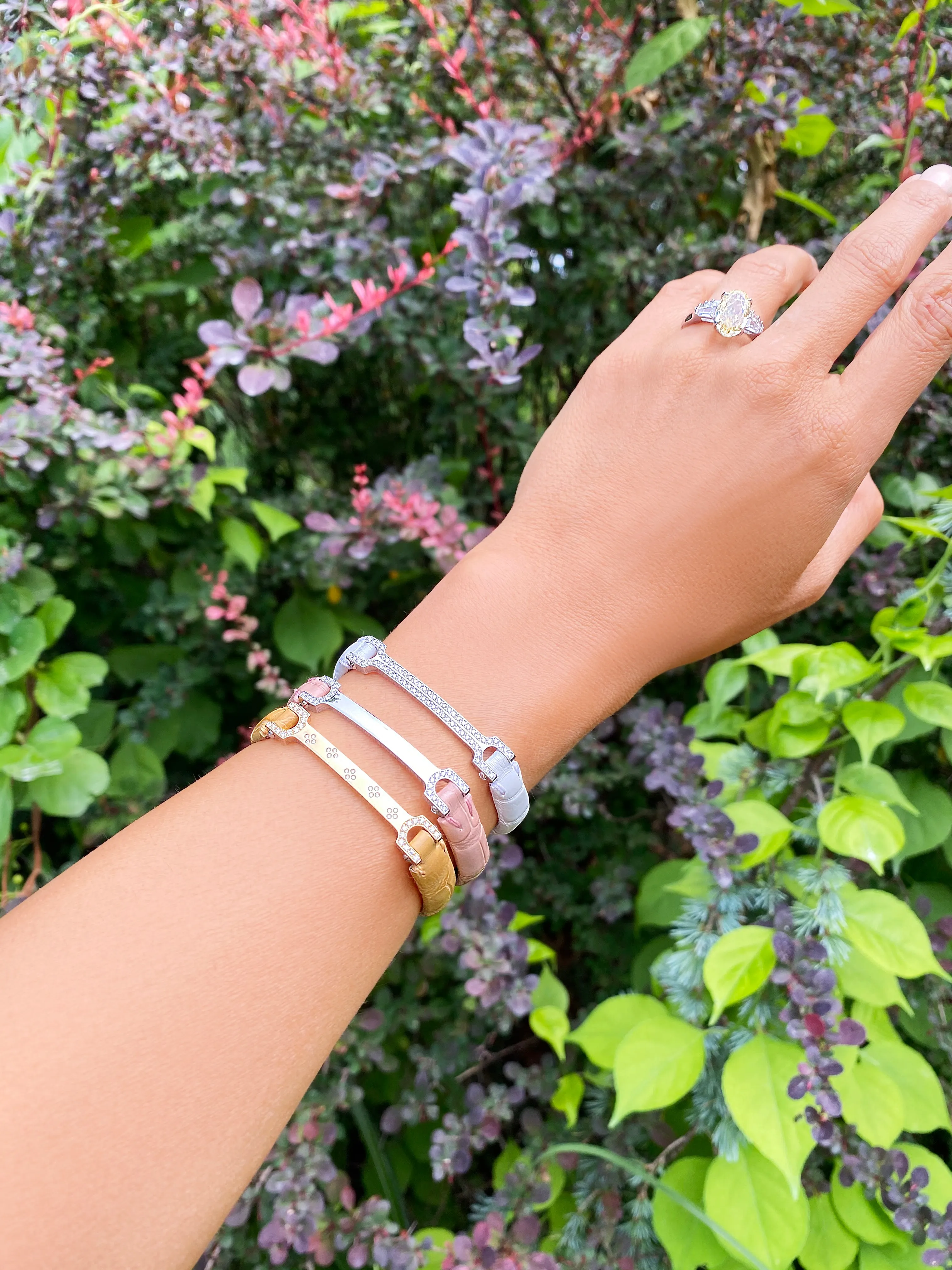 Matthia's & Claire Pink Skin Bracelet
