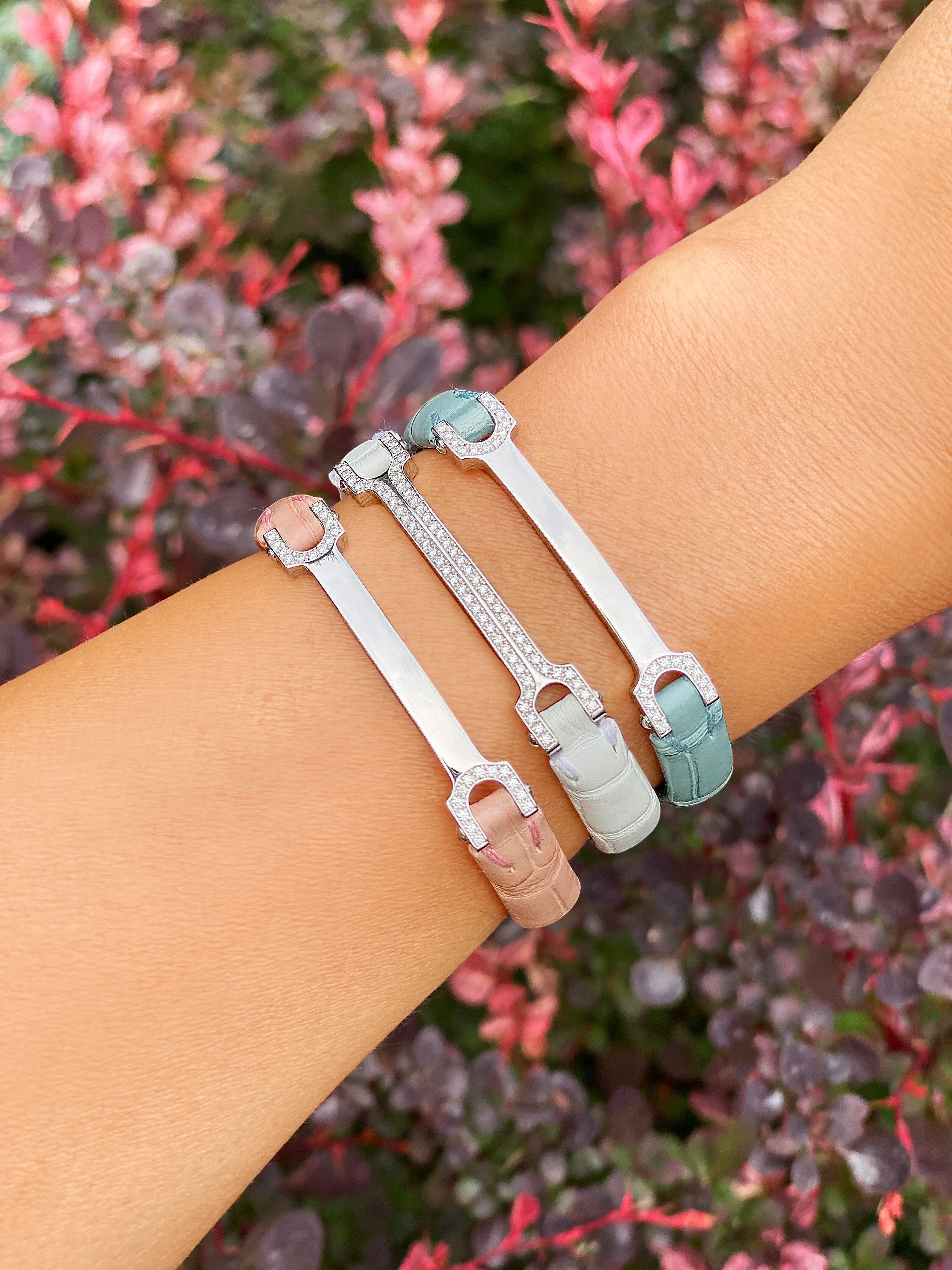 Matthia's & Claire Pink Skin Bracelet