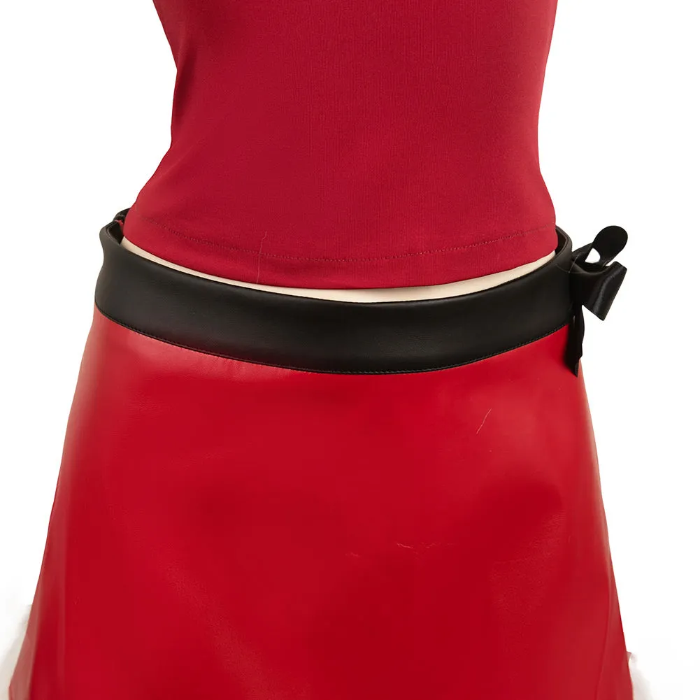 Mean Girls Regina George Old Red Christmas Set Cosplay Costume Outfits Halloween Carnival Suit