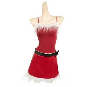 Mean Girls Regina George Old Red Christmas Set Cosplay Costume Outfits Halloween Carnival Suit