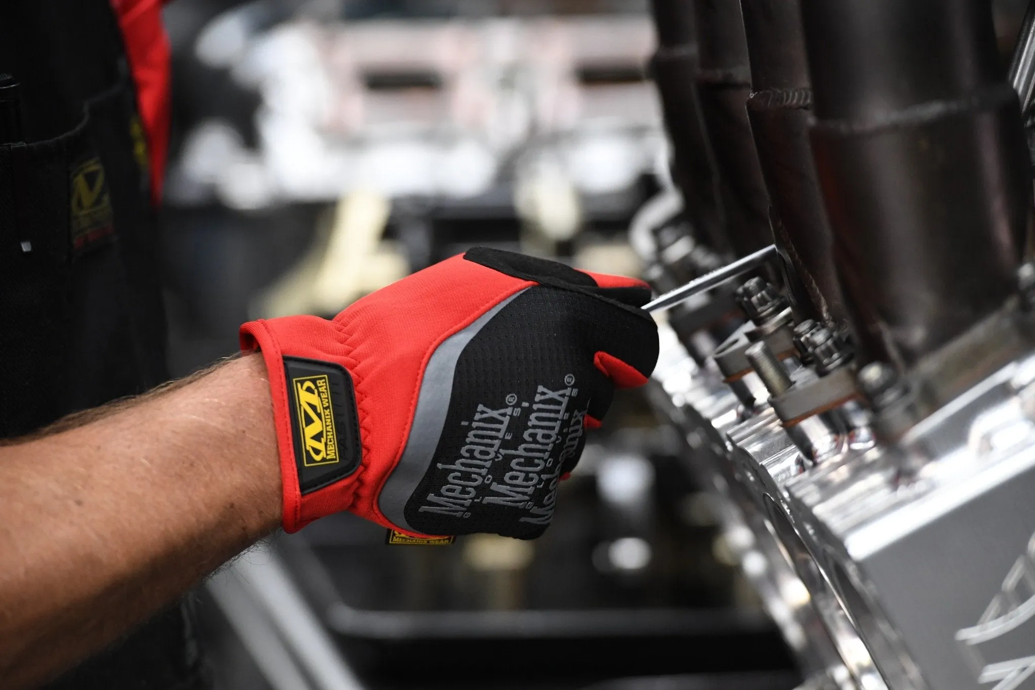 Mechanix Wear FastFit Work Glove Red