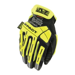 Mechanix Wear Hi-Viz M-Pact D5 - High-Visibility Impact Gloves SMP-C91