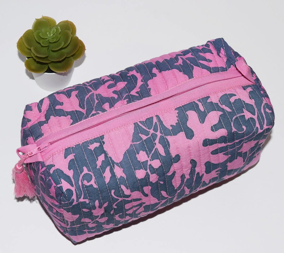 Medium Waterproof Toiletry Bag | Shadow Floral Midnight