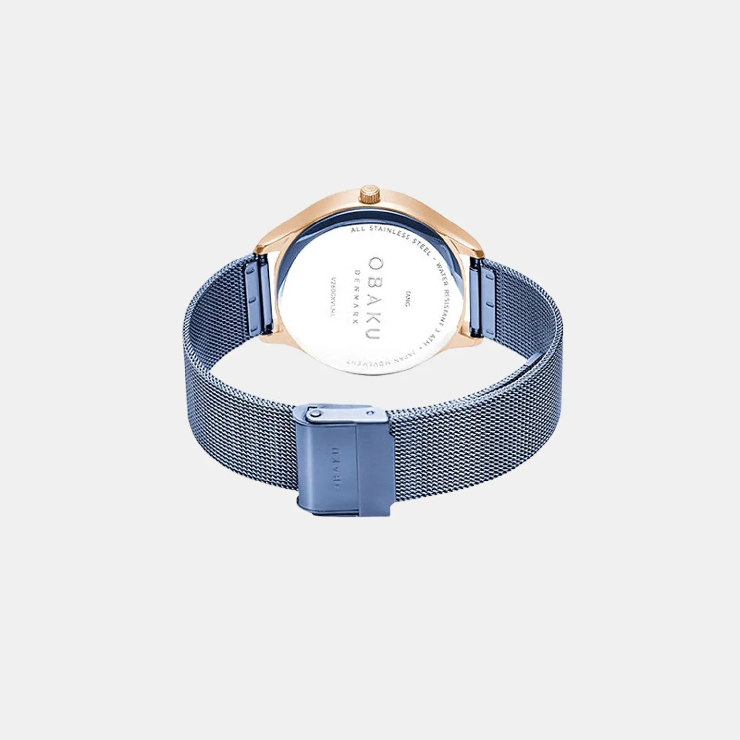Men Blue Analog Stainless Steel Watch V260GXVLML