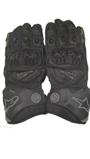Men Motorbike Racing Leather Gloves