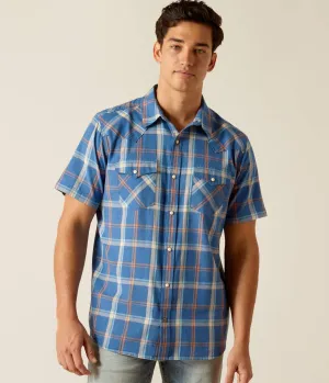 Men’s Ariat Blue Ridge Hogany Retro Fit Shirt