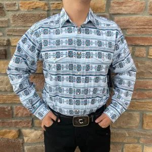 Men’s Ariat White Garith Shirt