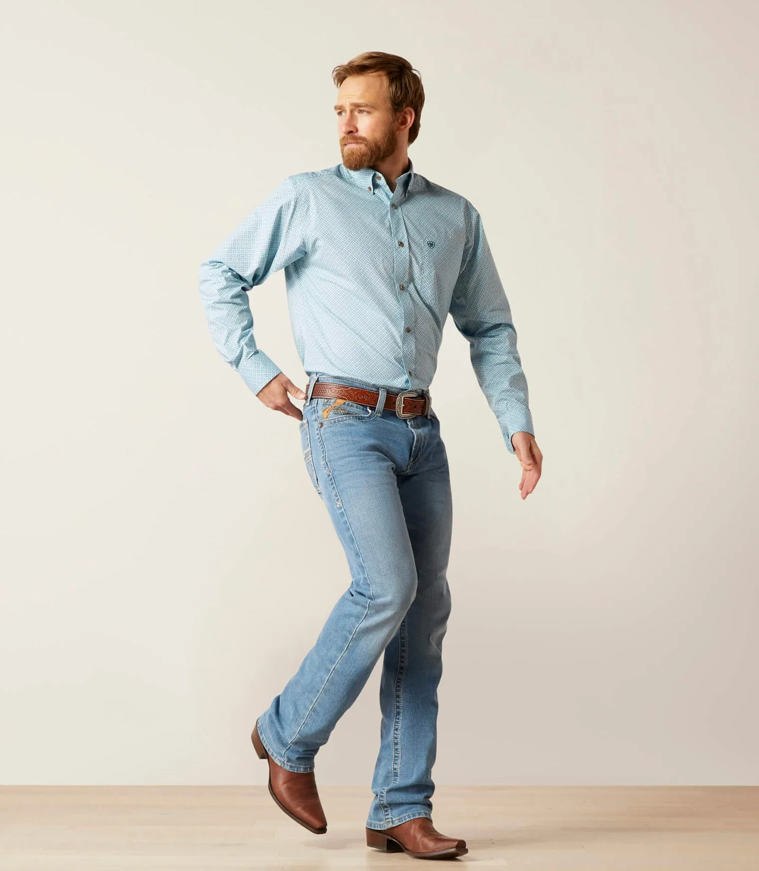 Men’s Ariat Wrinkle Free Colten Fitted Shirt