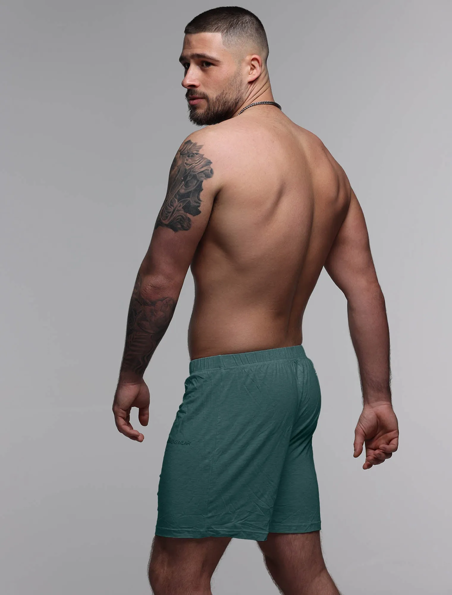 Mens Bed Shorts V2 - Green