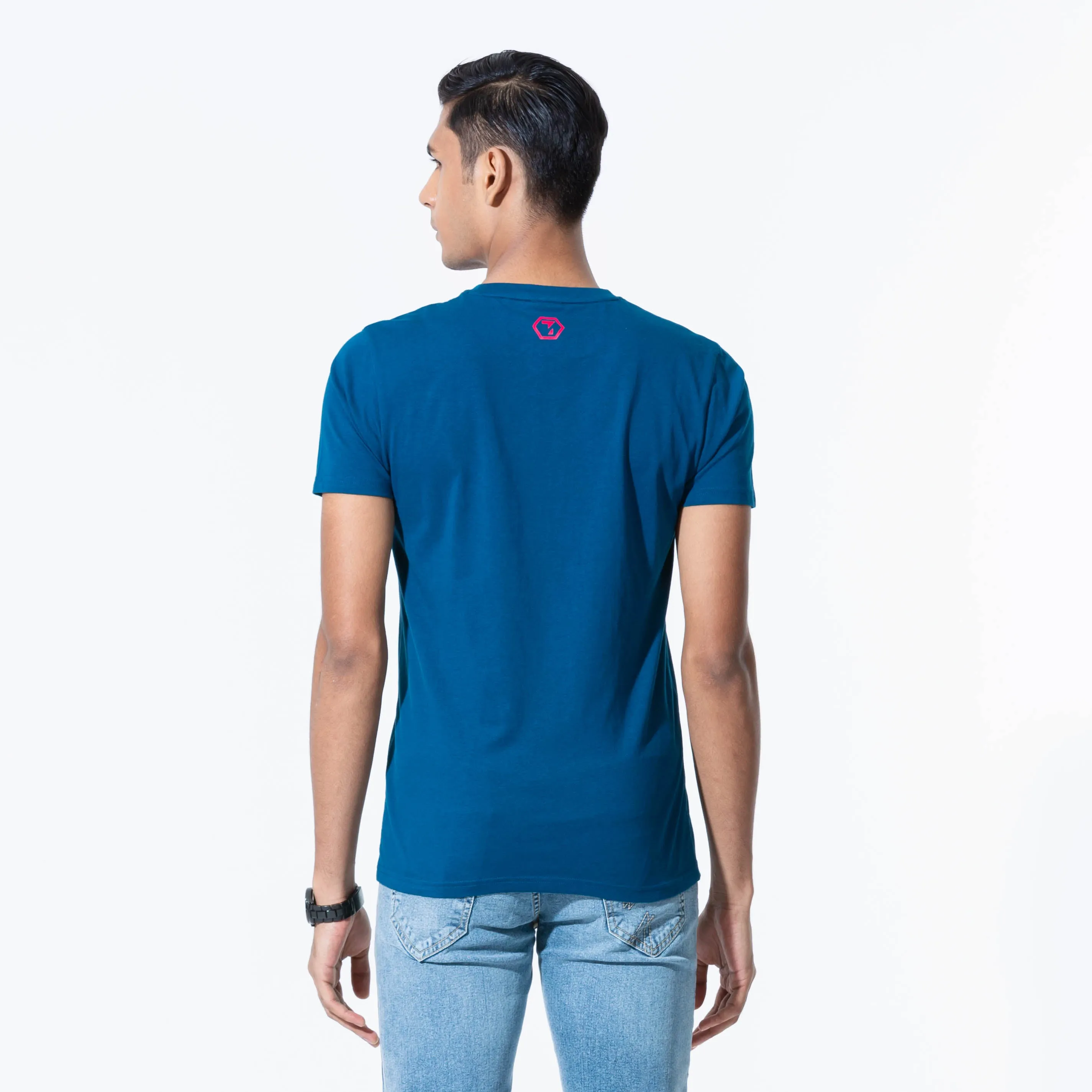 Mens Blue Camo T-Shirt