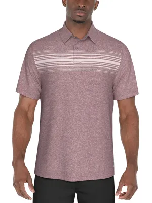 Men's Chest Stripe Golf Polo
