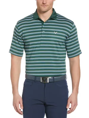 Mens Feeder Stripe Golf Polo