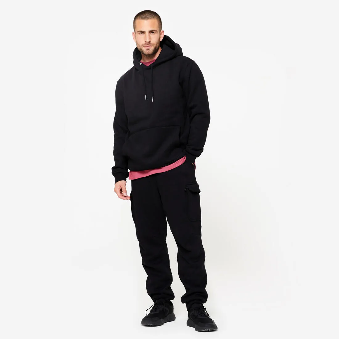 Men's Fitness Hoodie - Black