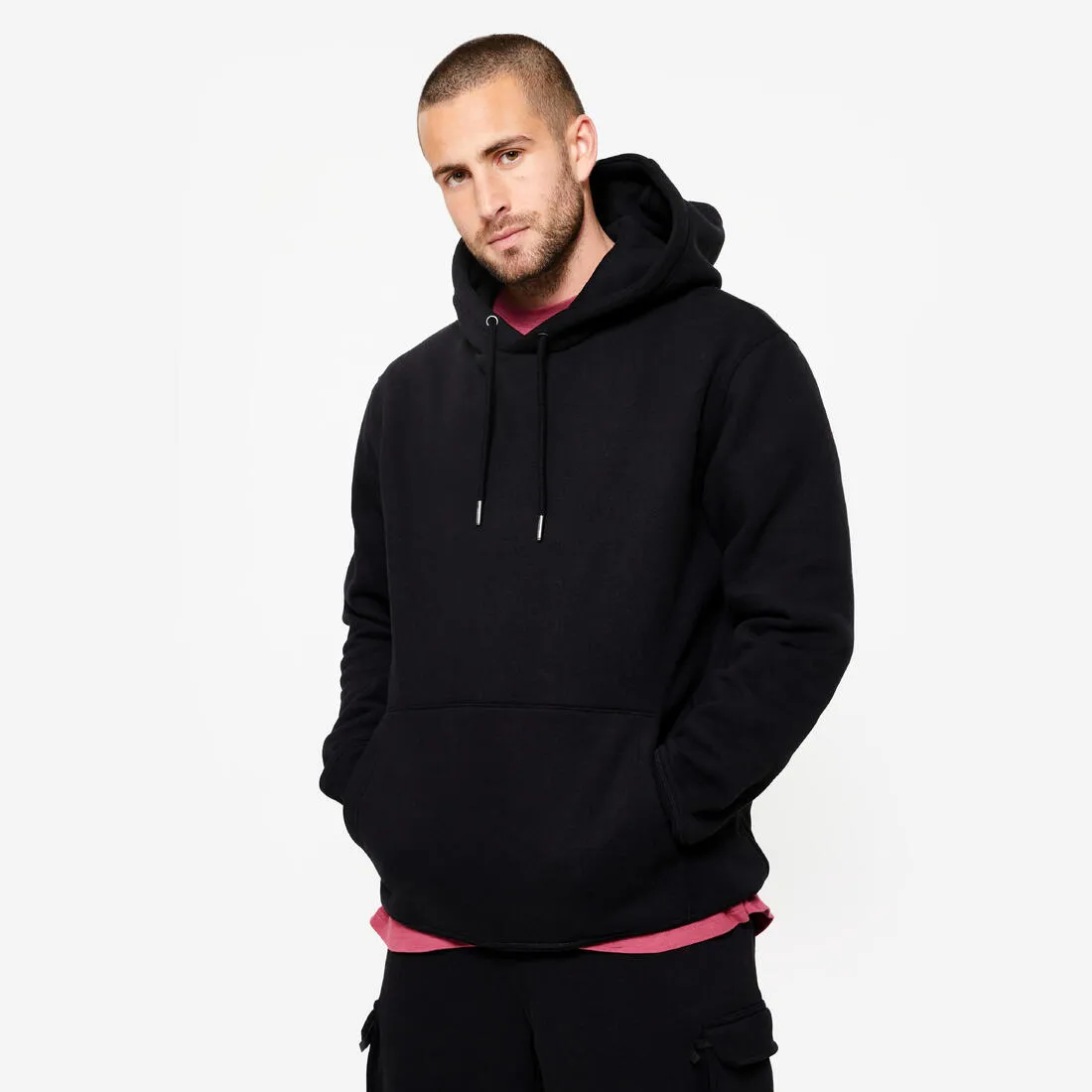 Men's Fitness Hoodie - Black