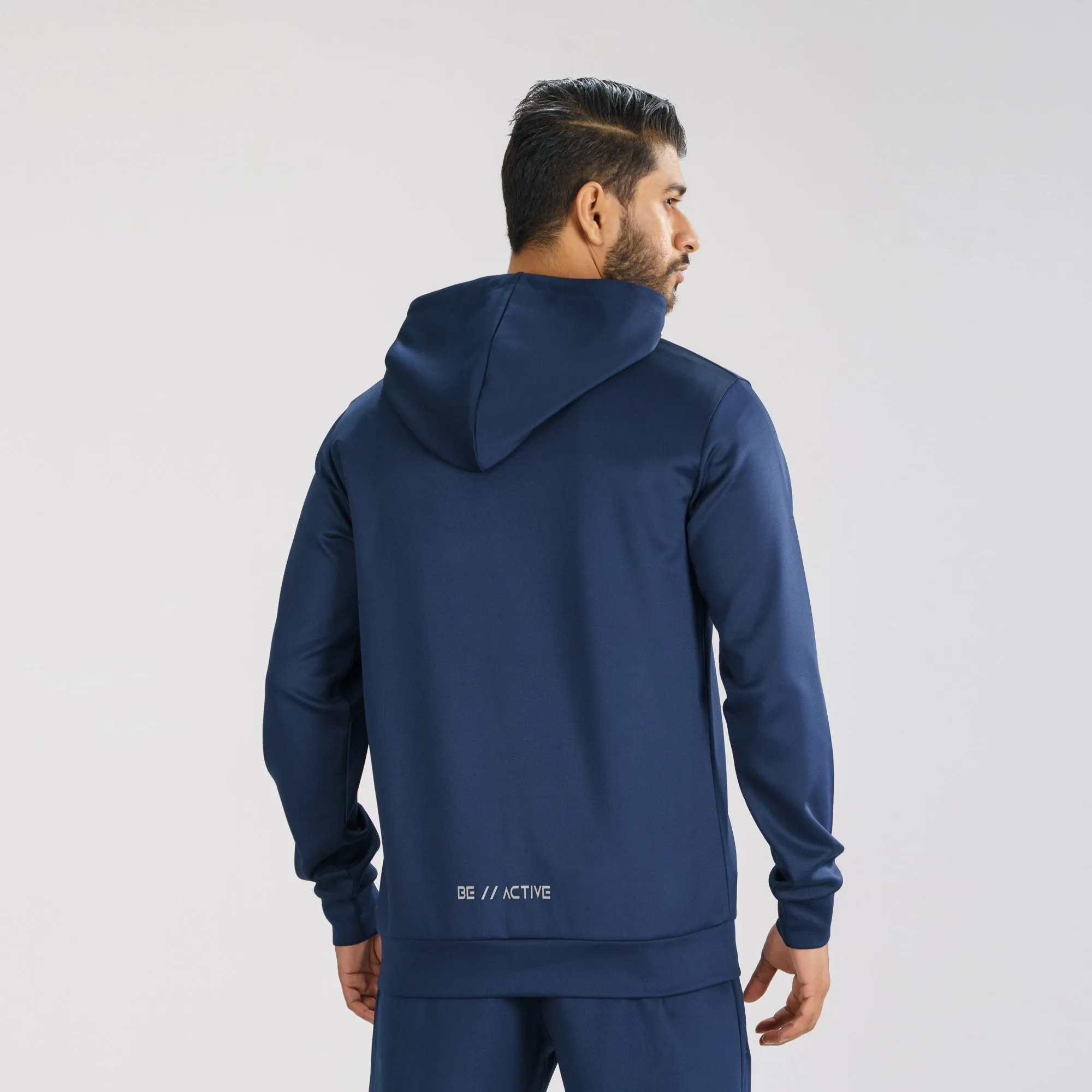 Mens Navy Hoodie
