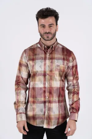 Men’s Platini Burgundy Shirt