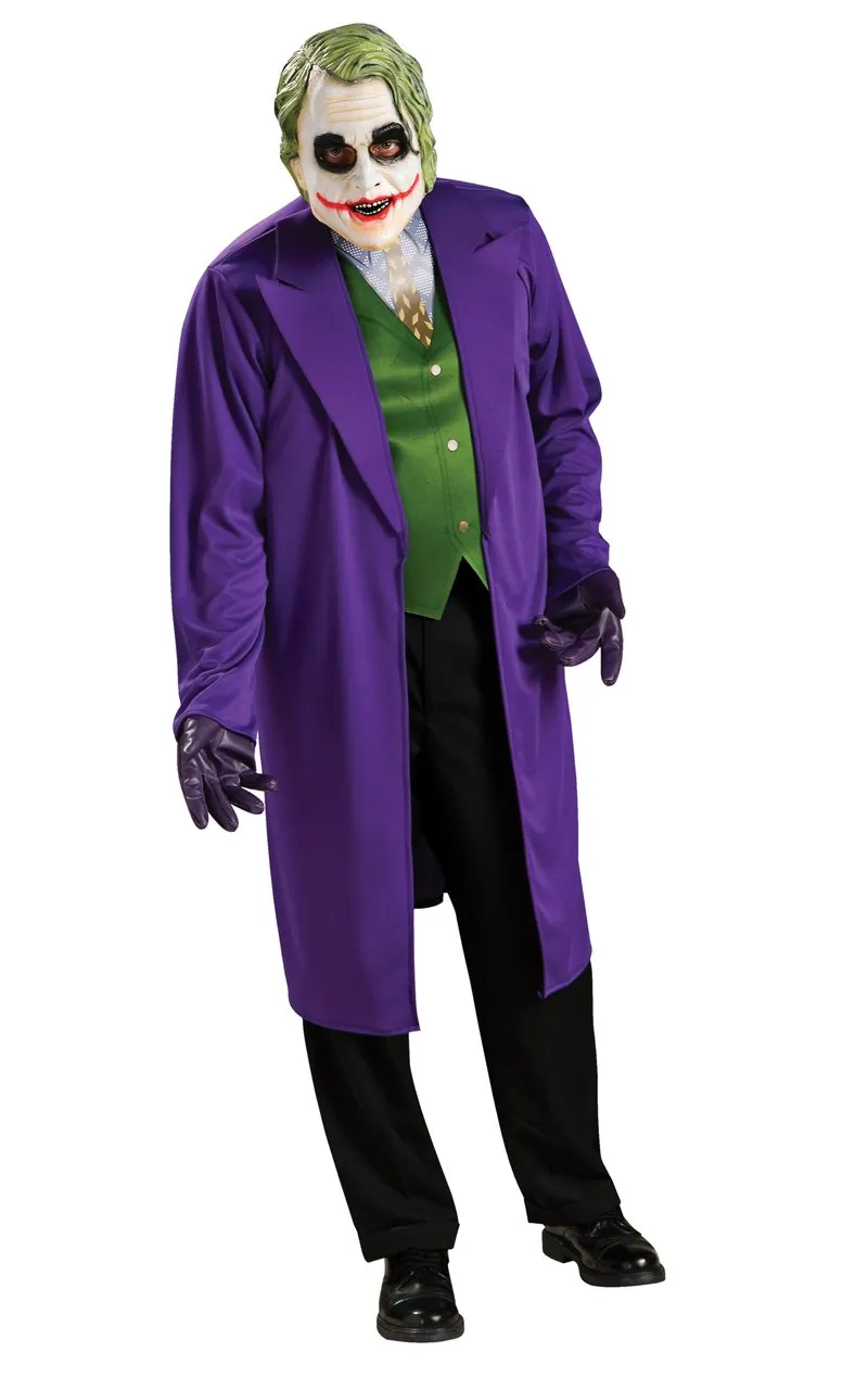 Mens Plus Size The Joker Costume