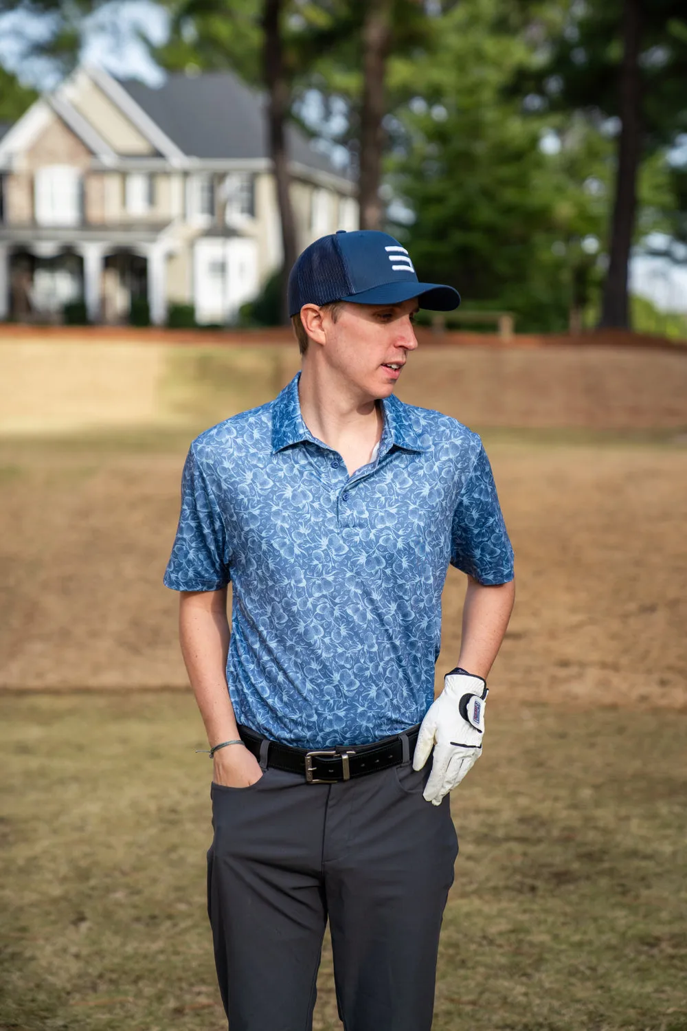 Men’s Print Golf Polos