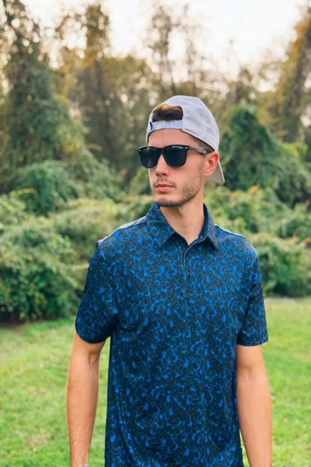 Men’s Print Golf Polos