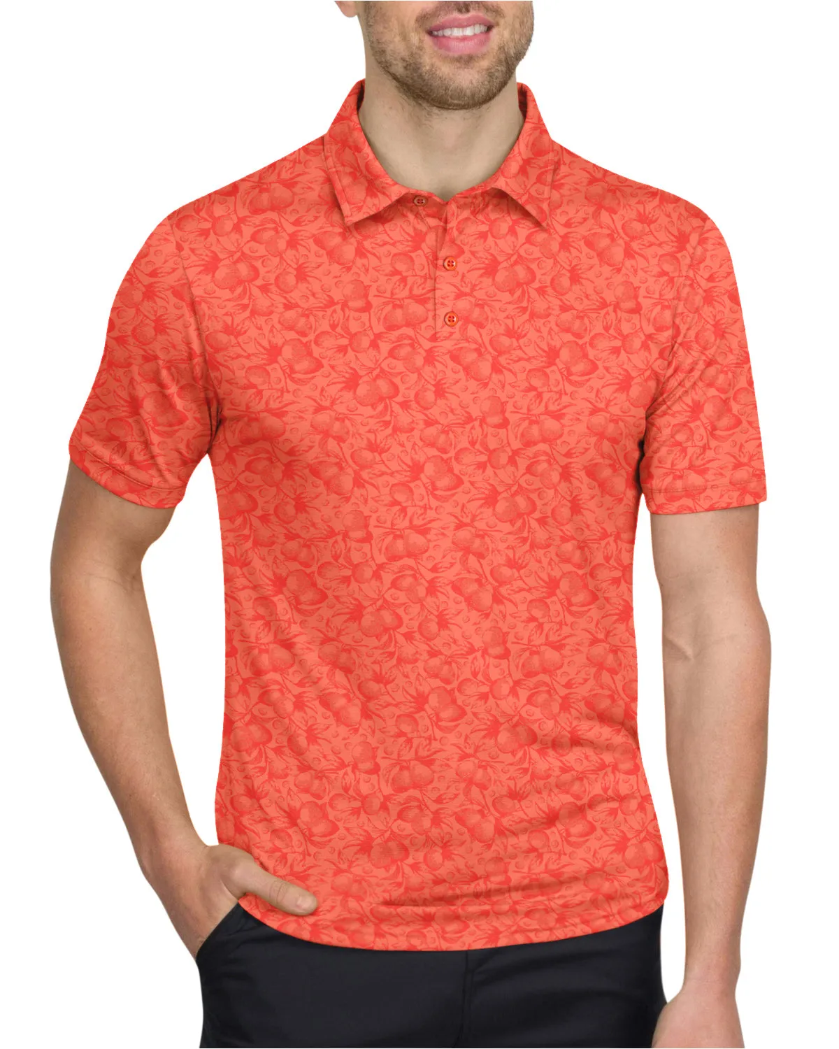 Men’s Print Golf Polos