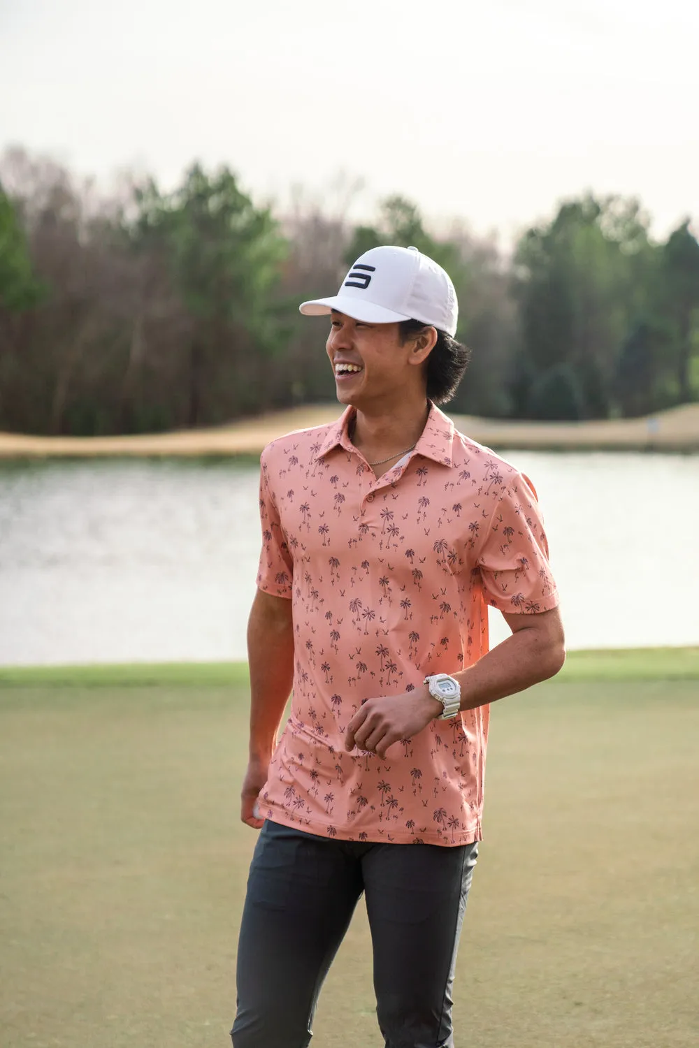 Men’s Print Golf Polos