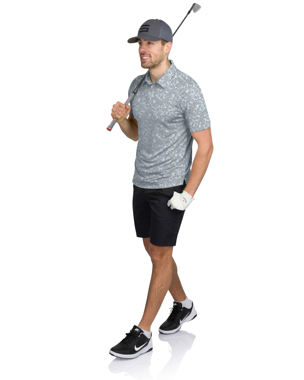 Men’s Print Golf Polos