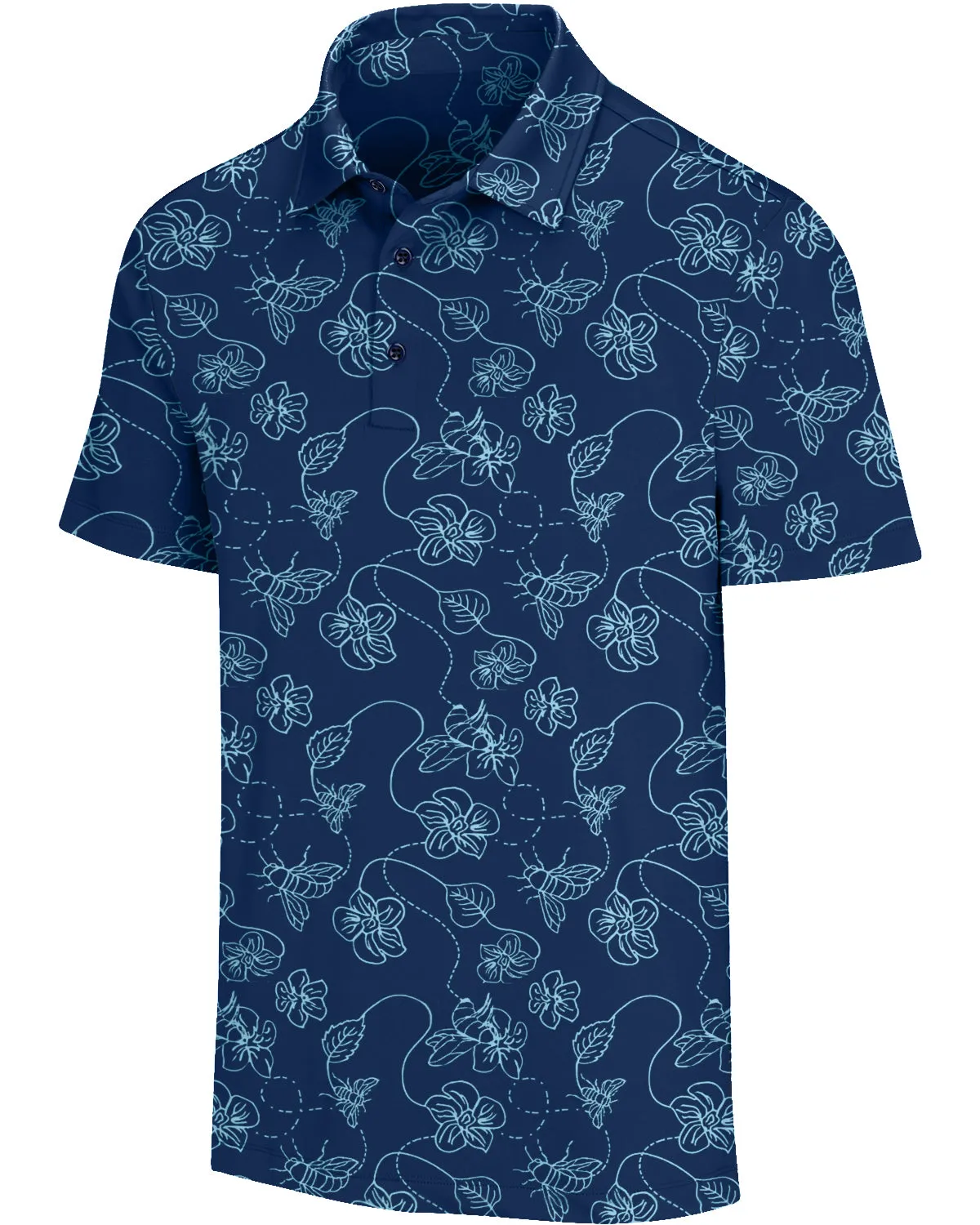Men’s Print Golf Polos