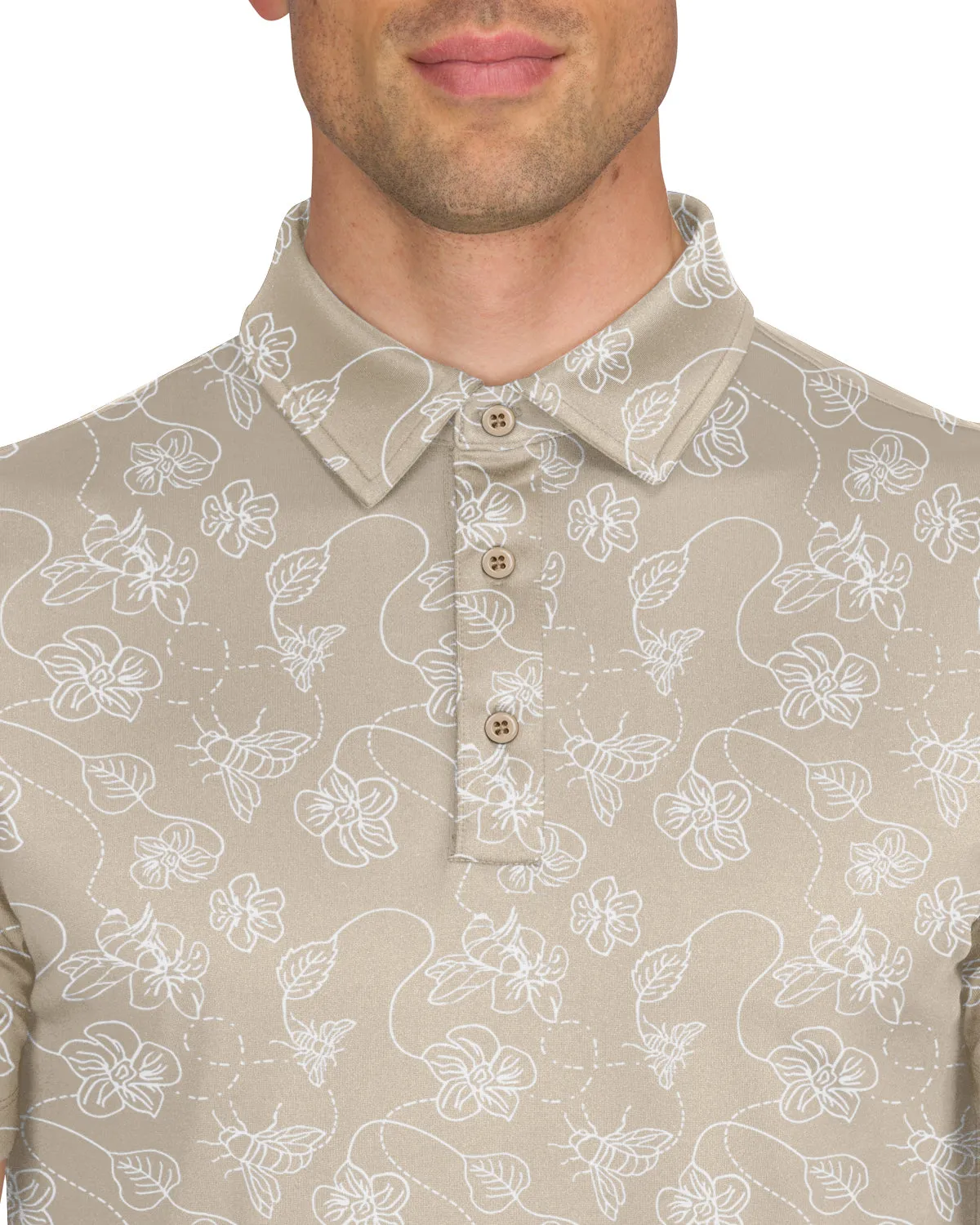 Men’s Print Golf Polos