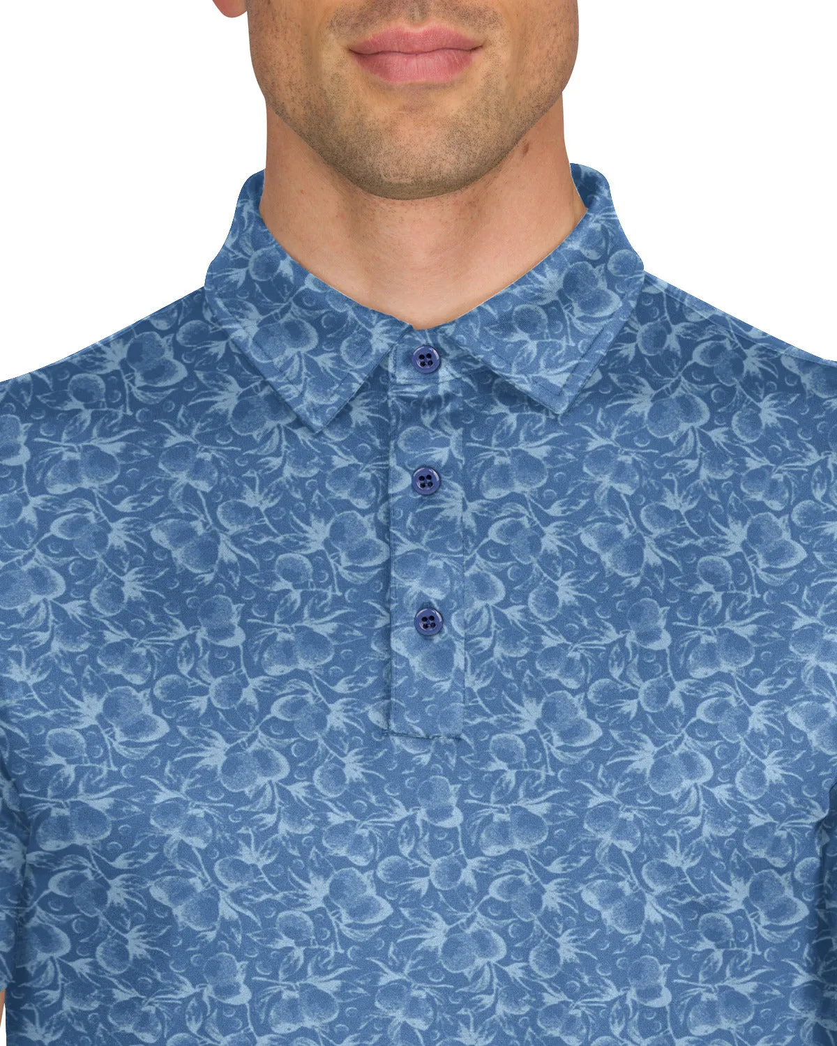 Men’s Print Golf Polos