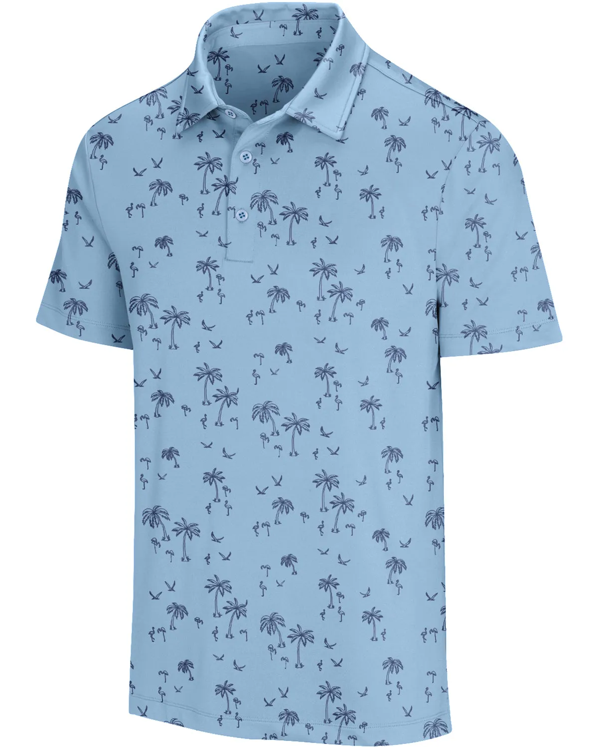 Men’s Print Golf Polos