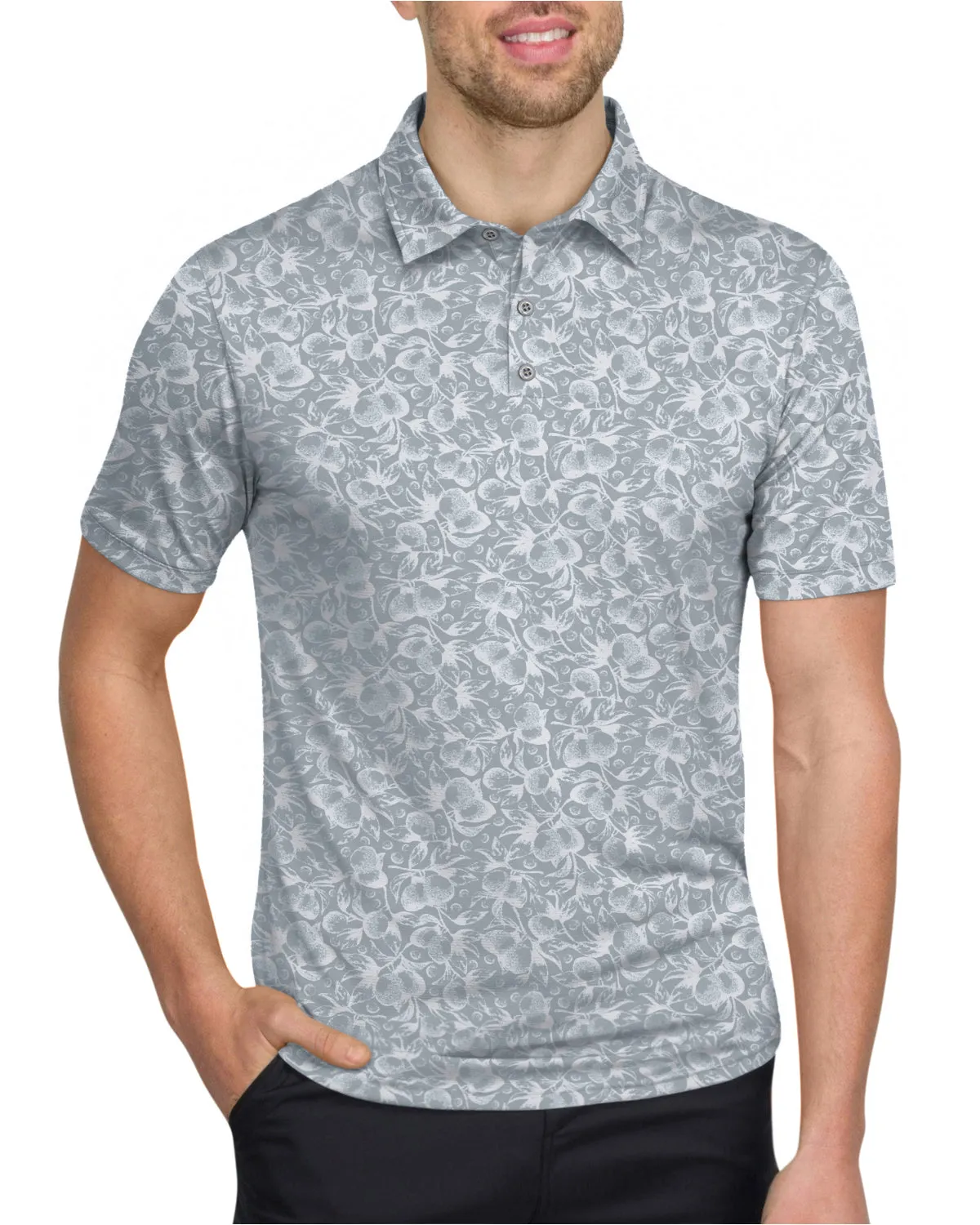 Men’s Print Golf Polos
