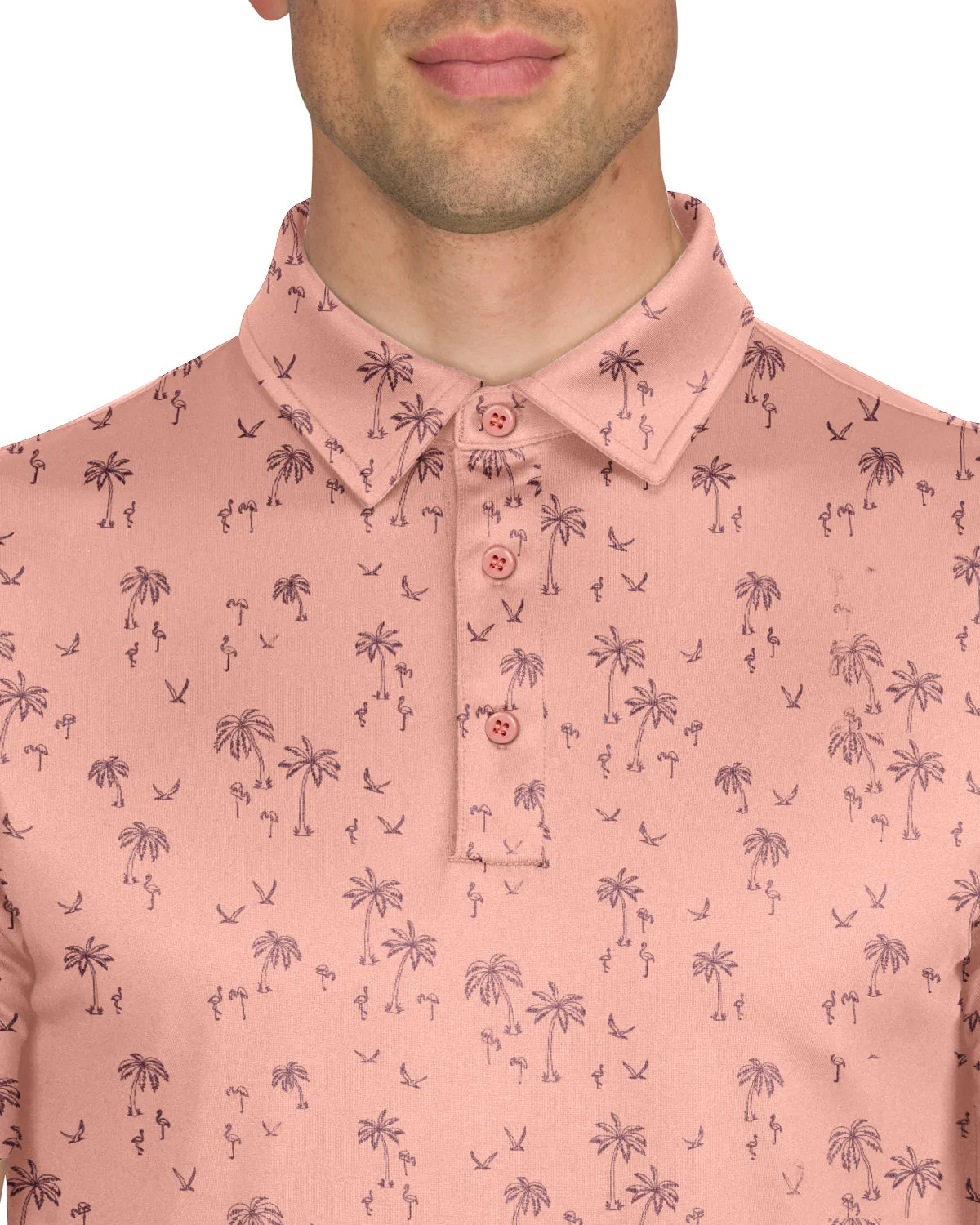Men’s Print Golf Polos