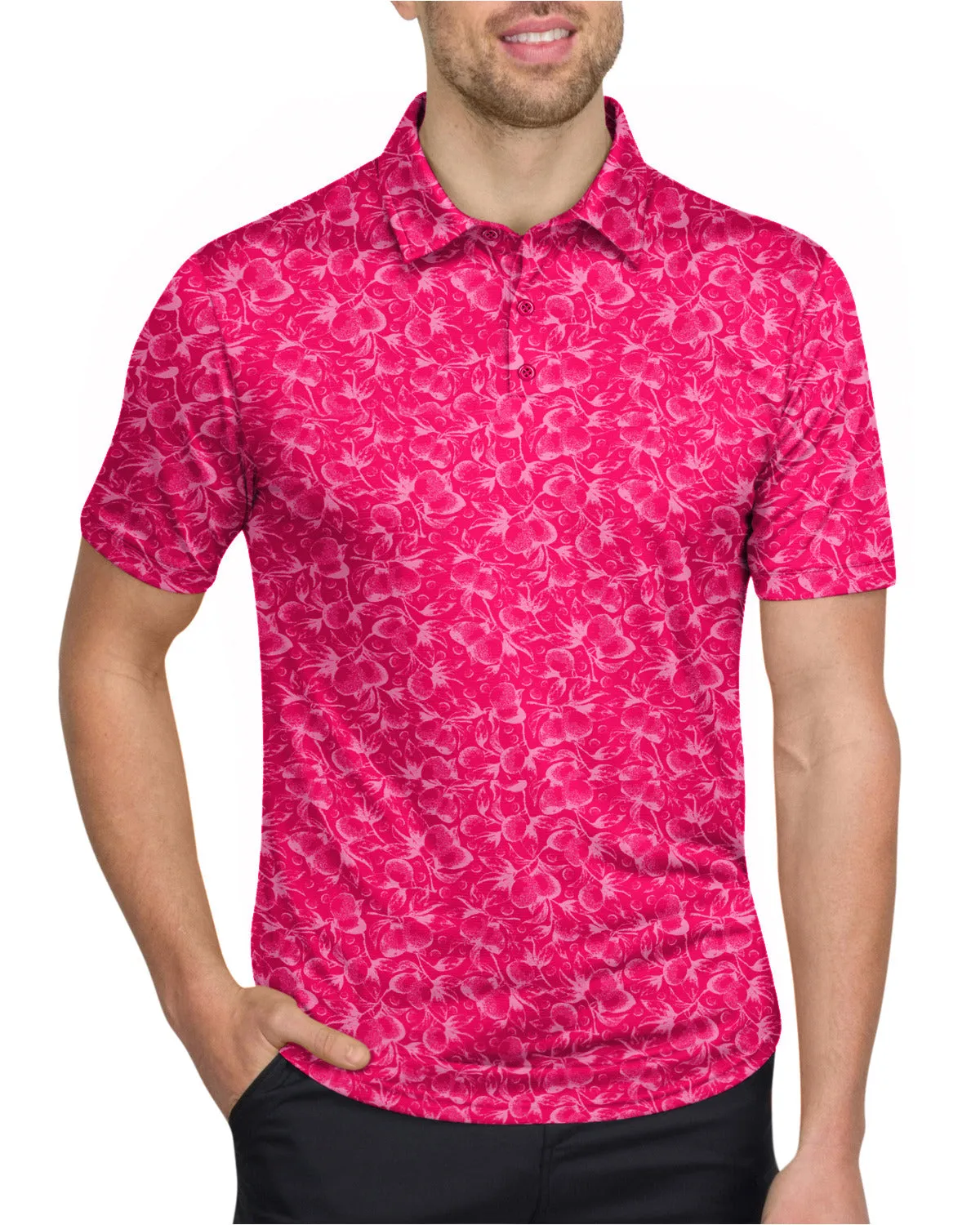Men’s Print Golf Polos