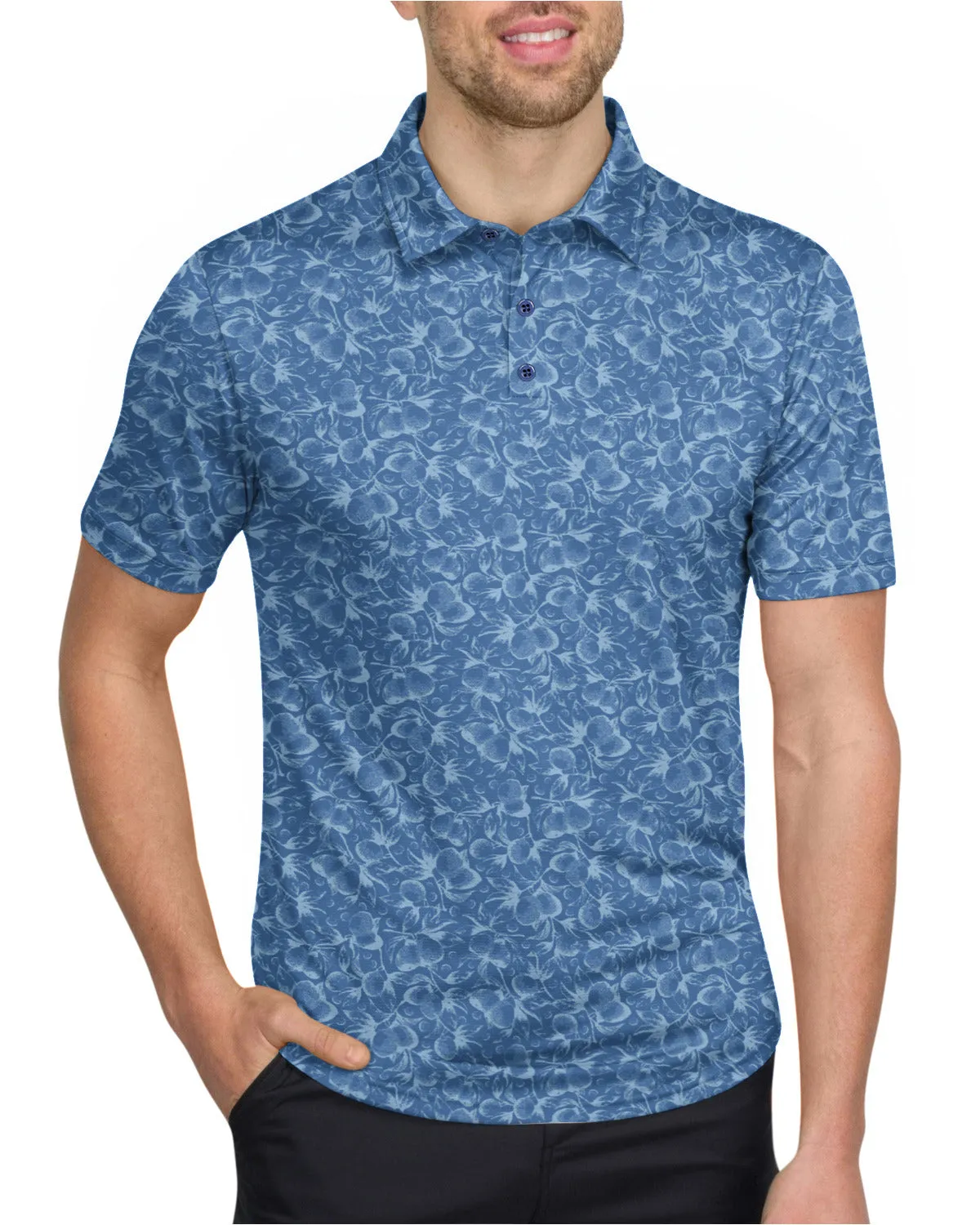 Men’s Print Golf Polos