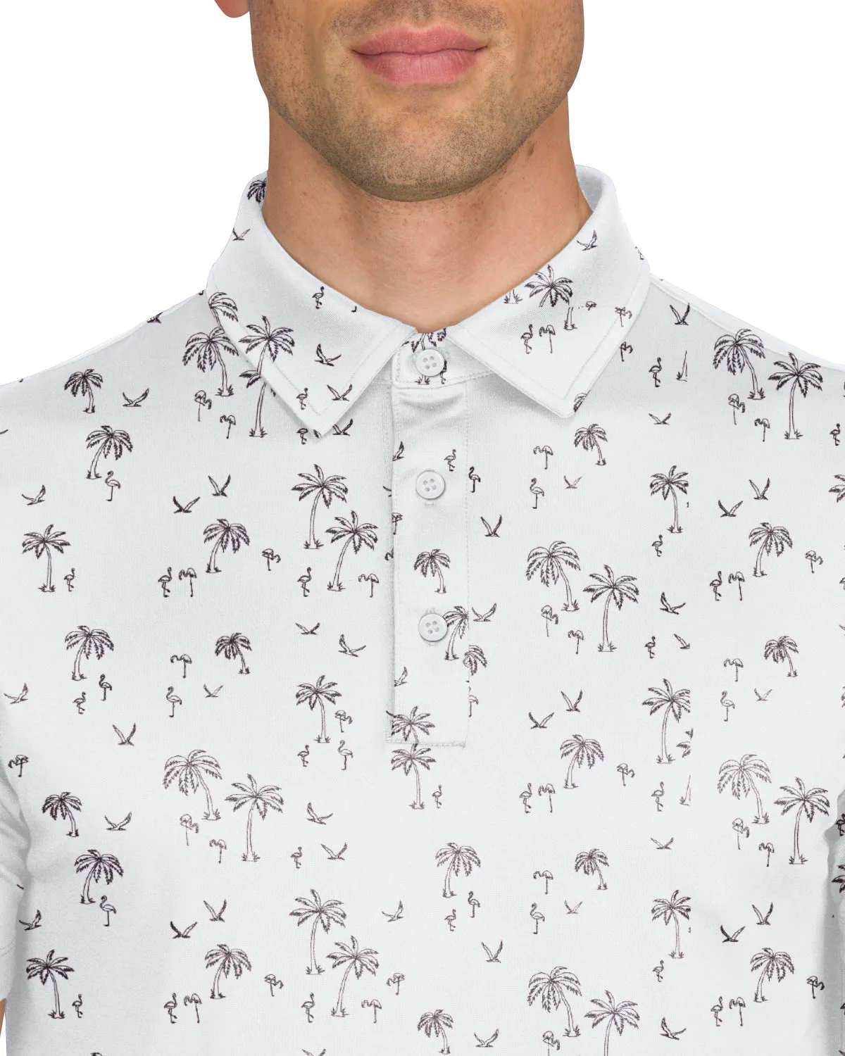 Men’s Print Golf Polos