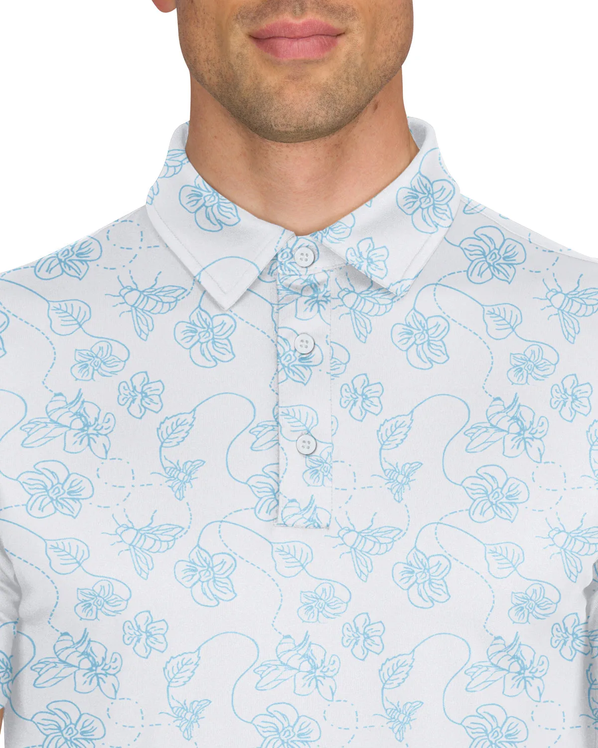 Men’s Print Golf Polos