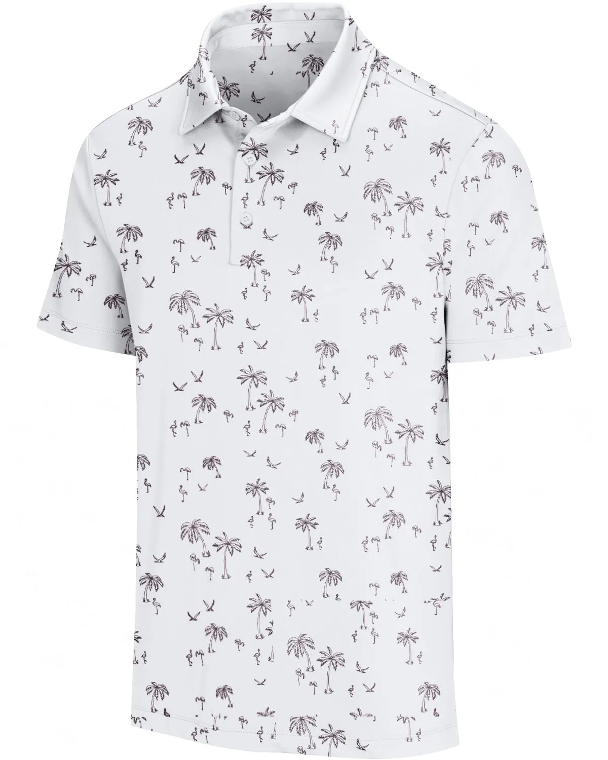Men’s Print Golf Polos