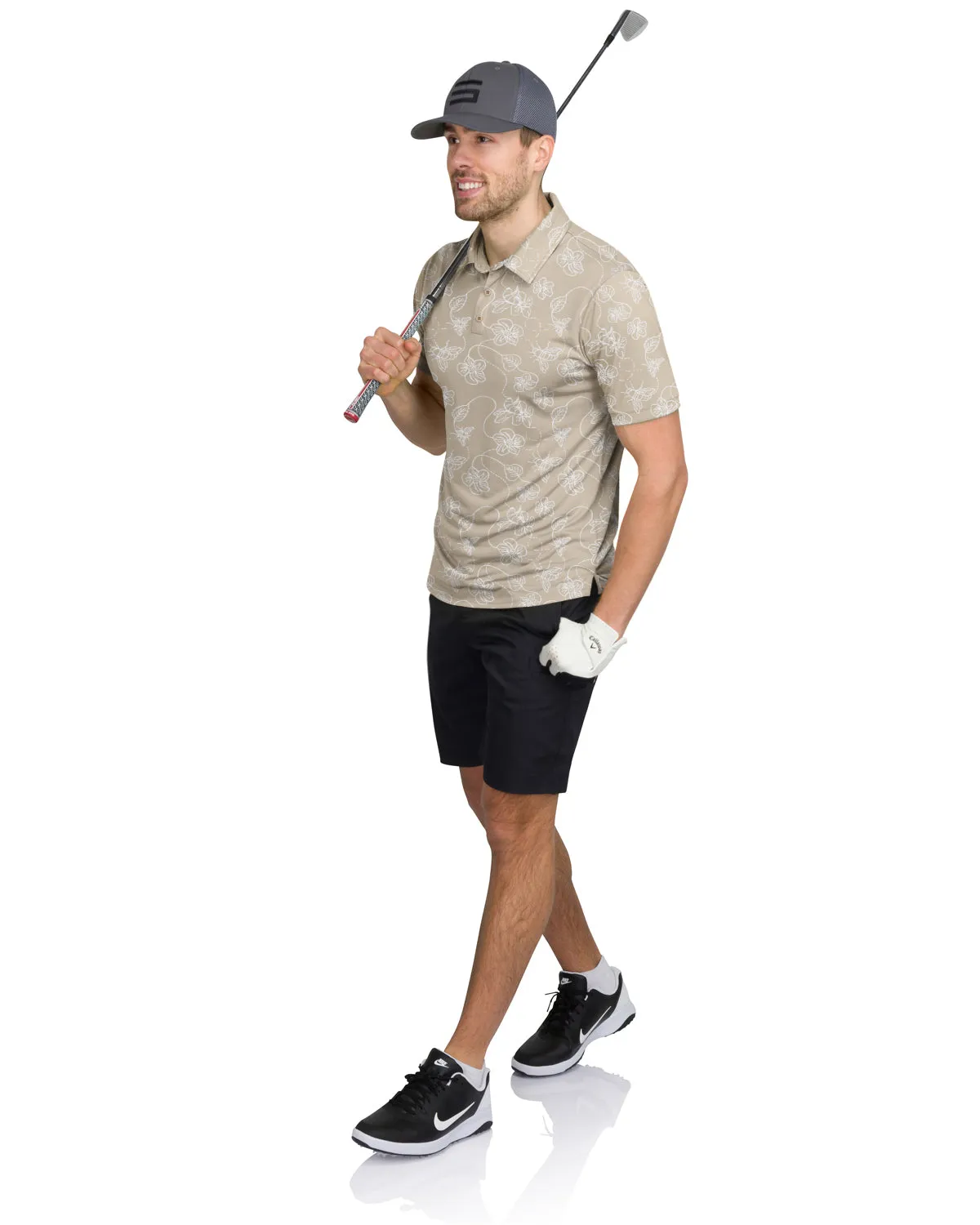 Men’s Print Golf Polos