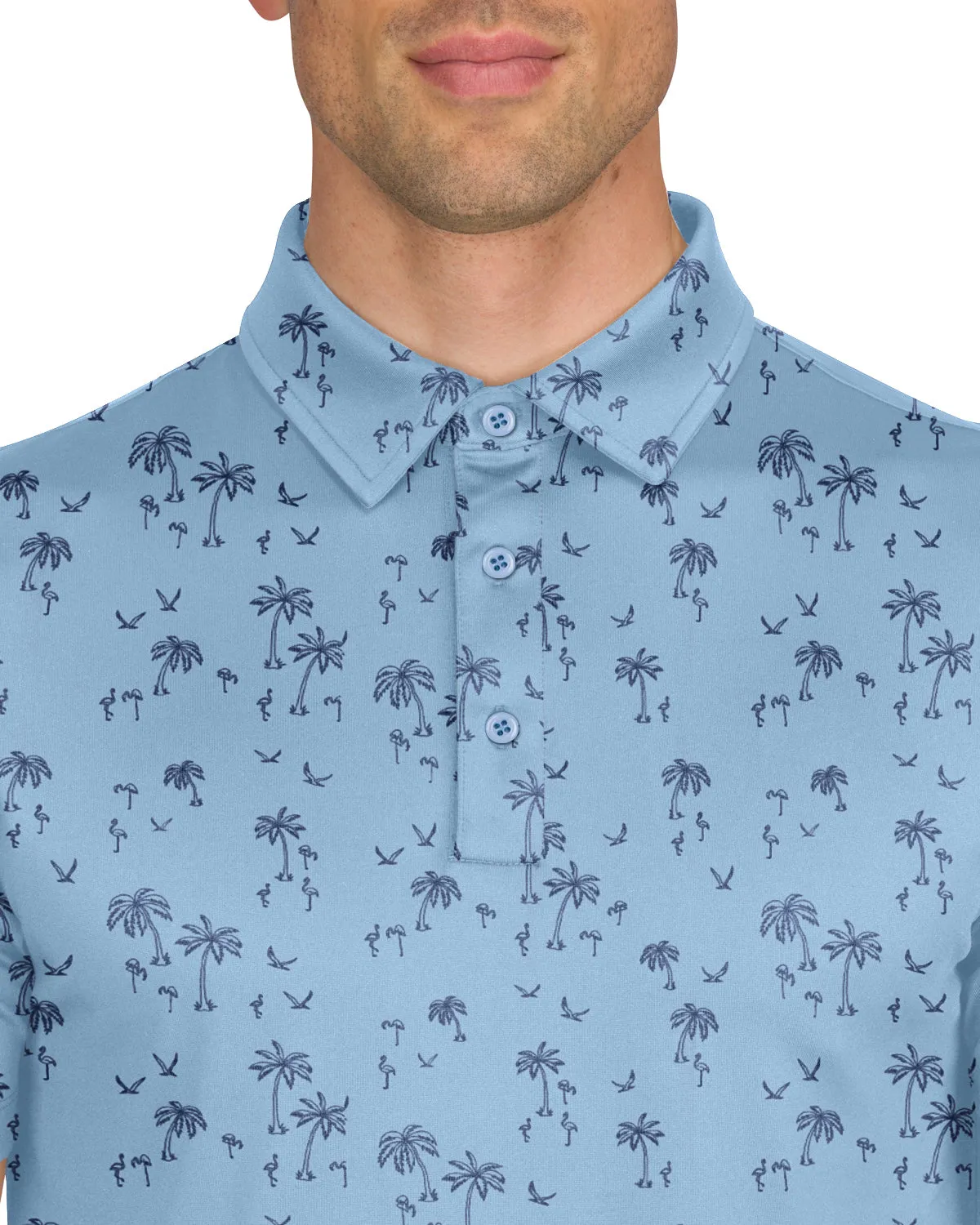 Men’s Print Golf Polos