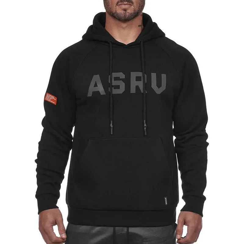 Men's Sport Hooded Sweatshirt - Cotton Gym Fitness Jacket, Autumn Winter Streetwear, Men's Sportswear Workout Hoodie, Running Coat