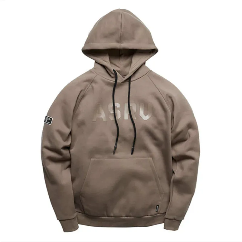 Men's Sport Hooded Sweatshirt - Cotton Gym Fitness Jacket, Autumn Winter Streetwear, Men's Sportswear Workout Hoodie, Running Coat