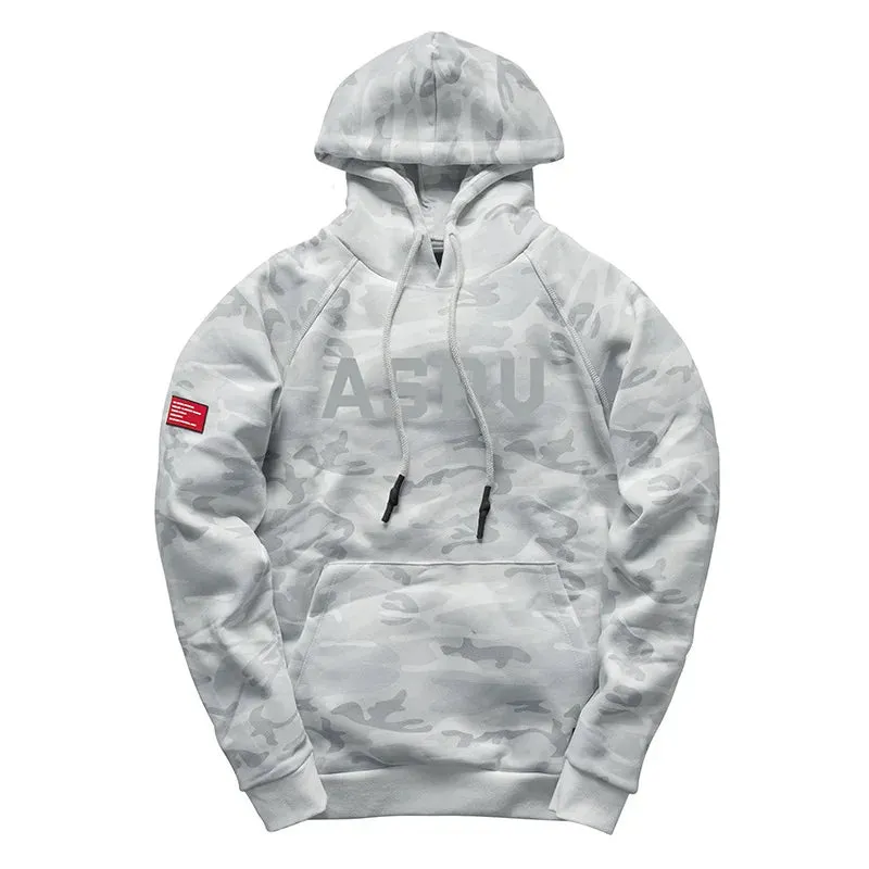 Men's Sport Hooded Sweatshirt - Cotton Gym Fitness Jacket, Autumn Winter Streetwear, Men's Sportswear Workout Hoodie, Running Coat