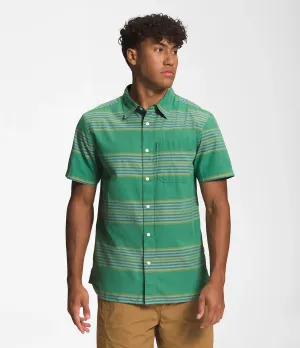 Men's The North Face | Baytrail Yarn-Dye | Deep Grass Green Explore Stripe