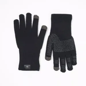 Mens Waterproof All Weather Ultra Grip Knitted Gloves