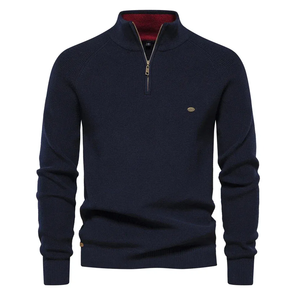 MERZANO™ Men’s High Collar Knit Sweater