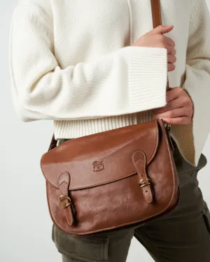 messenger bag - cioccolato