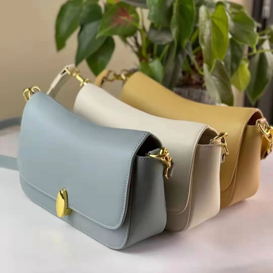 Messenger Female genuine leather Luxury Crossbody Bags